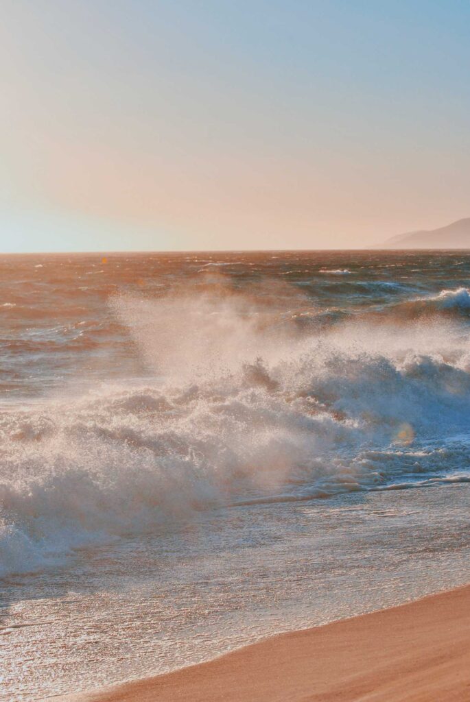 body of water near shore
