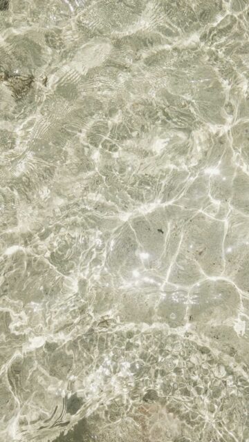 clear water