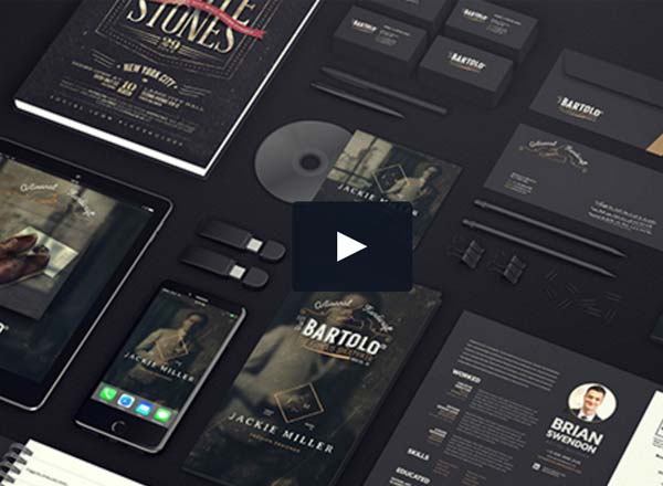 酷炫的动态的Mocukps展示AE模版下载[AEP]