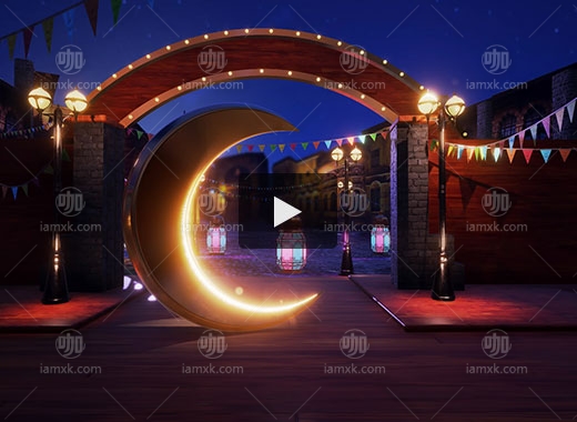 酷炫的发光动态特效AE源文件下载[AEP]