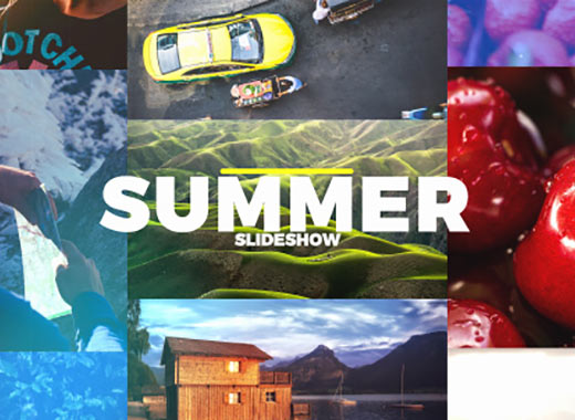 酷炫的多图动态展示AE源文件下载[AEP]