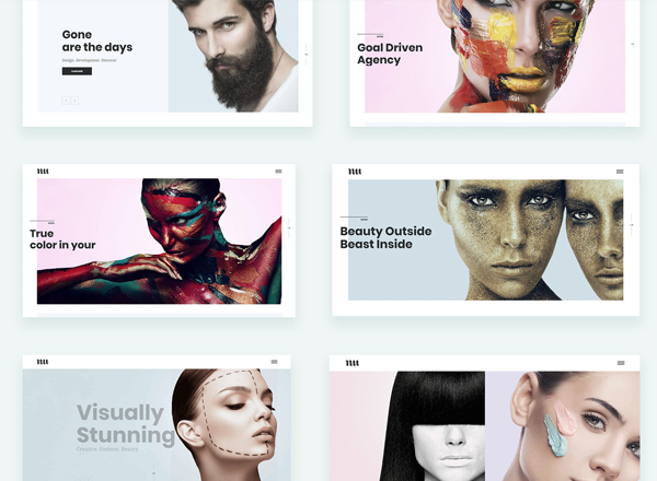 艺术创意类 WordPress 主题 Adios | Portfolio WordPress Theme