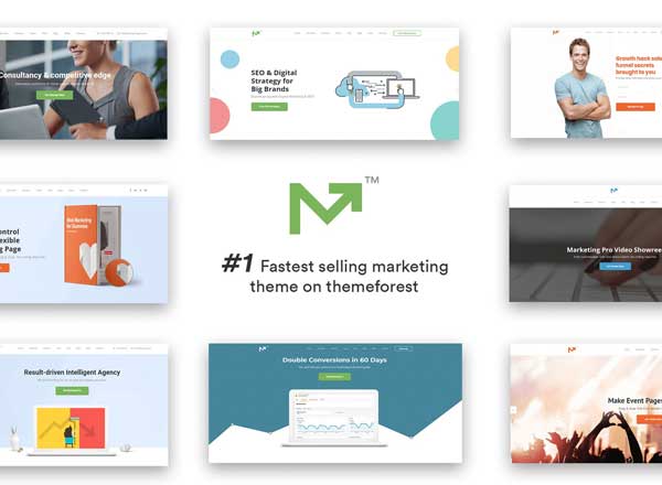 极力推荐：营销/产品/企业主题 Marketing Pro – SEO, Landing, Marketing Theme