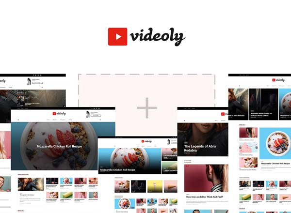 视频网站&博客 WordPress 主题 Videoly – Video WordPress Theme