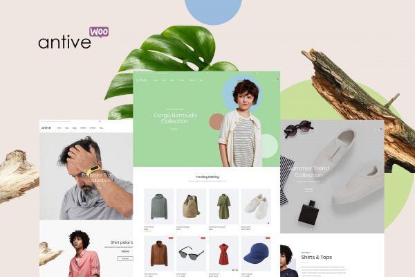 极简主义风格电商WooCommerce主题模板 Antive – Minimal and Modern WooCommerce AJAX Theme