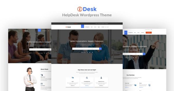 FAQ/帮助中心/知识库网站WordPress主题模板 iDesk – HelpDesk WordPress Theme
