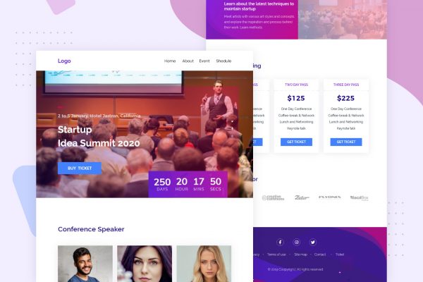 活动会议推广EDM邮件模板下载 Event – Email Newsletter