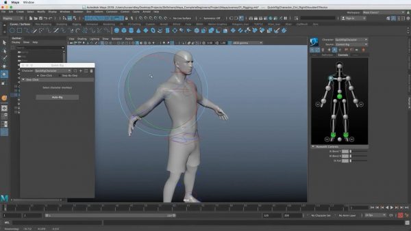 MAYA 初学者索具教程