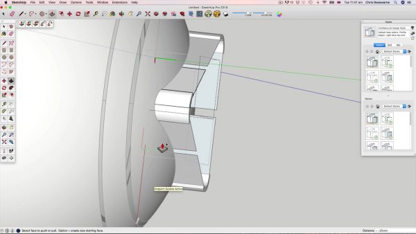 Sketchup Oblivion无人机建模渲染教程